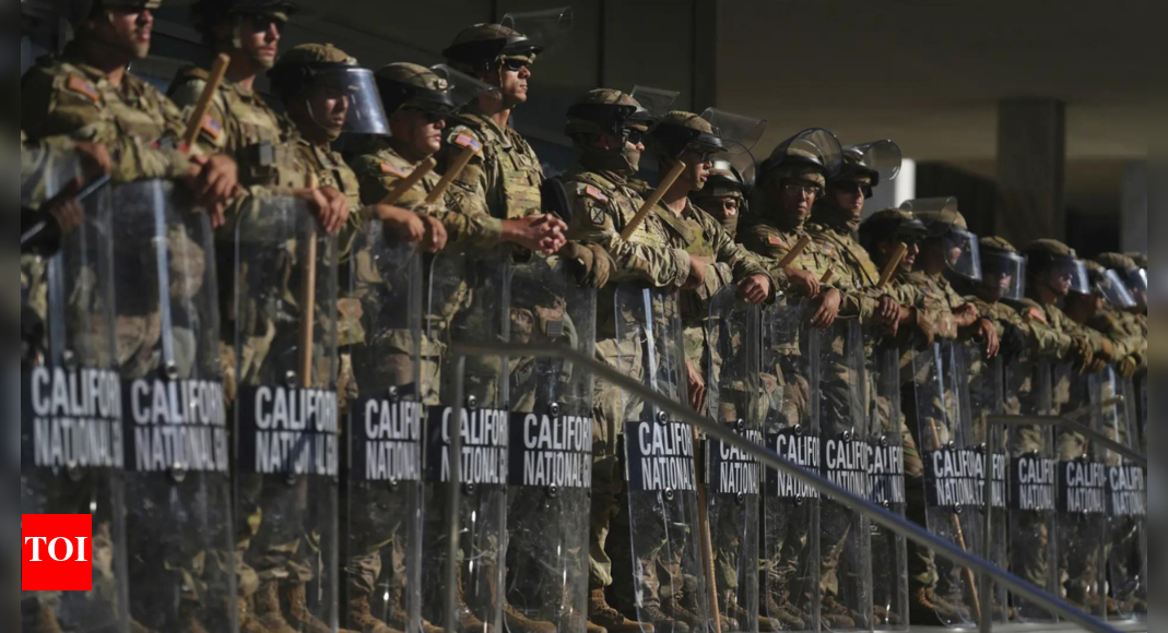 Trump erleichtert das Vorgehen der Einwanderung? 2.000 Truppen der Nationalgarde, um Los Angeles zu verlassen; Newsom nennt sie „politische Bauern des Präsidenten“ Trump erleichtert das Vorgehen der Einwanderung? 2.000 Truppen der Nationalgarde, um Los Angeles zu verlassen; Newsom nennt sie „politische Bauern des Präsidenten“