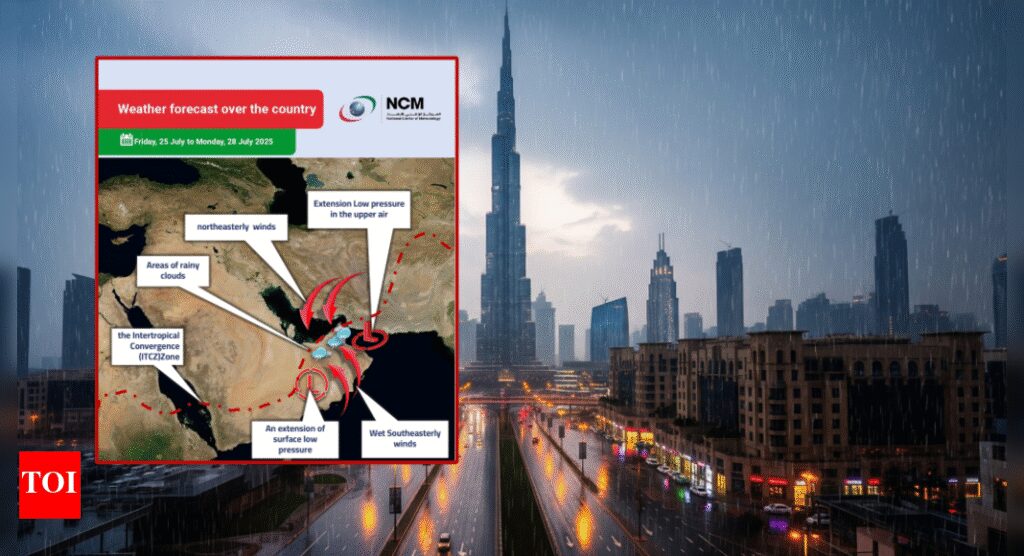 VAE -Wetteralarm: Regen, Gewitter und Staubvorhersage für das Wochenende | Weltnachrichten