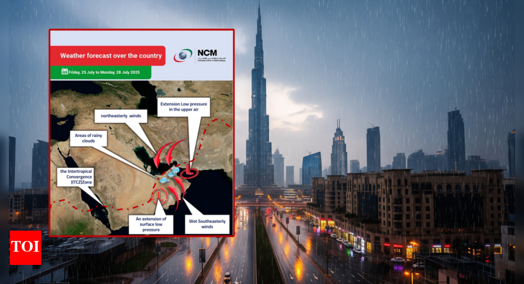 VAE -Wetteralarm: Regen, Gewitter und Staubvorhersage für das Wochenende | Weltnachrichten