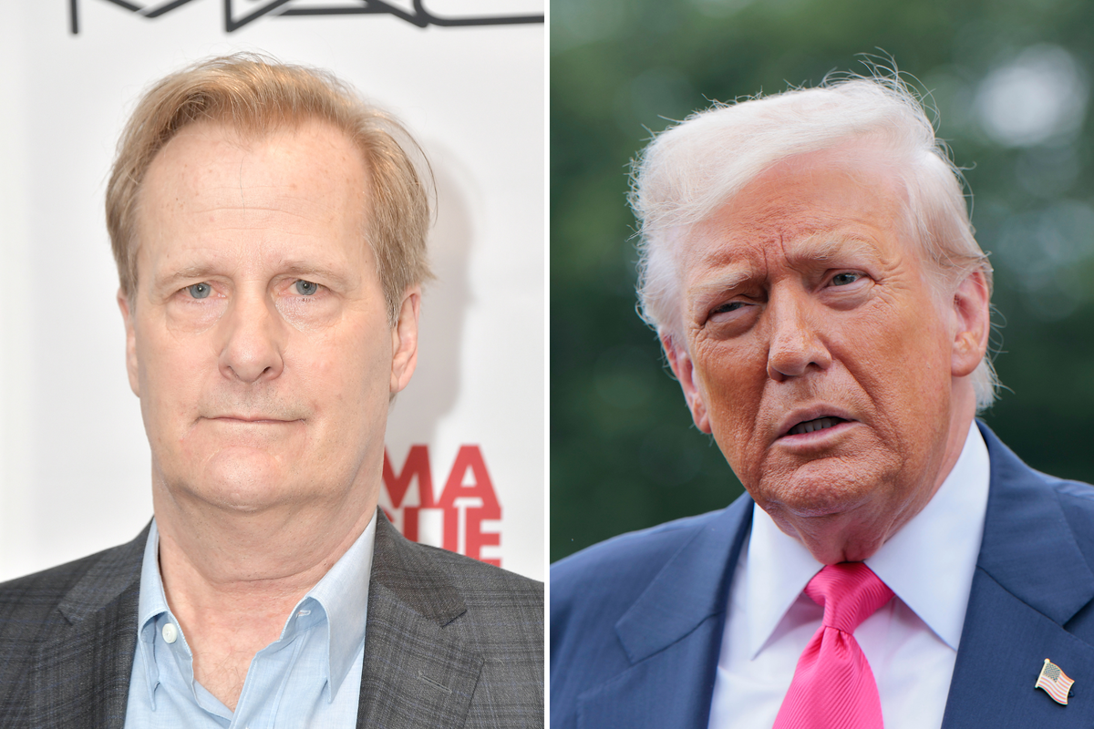Jeff Daniels Themen zeigten eine Botschaft mit sieben Wörtern für Trump-Wähler