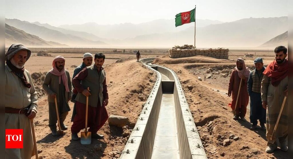 Afghanistans Wasserschub: Kabul sucht die Kontrolle über Flüsse; Die Kanalprojekte von Taliban lösten Alarme aus, während die Nachbarn die Flusskürzungen fürchten