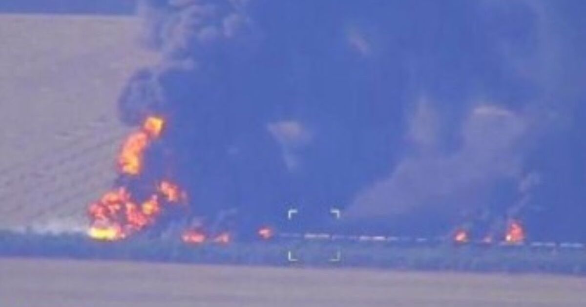 Ukrainische Saboteure starten einen riesigen Angriff in den russischen Zug mit „No One Left Alive“ | Welt | Nachricht Ukrainische Saboteure starten einen riesigen Angriff in den russischen Zug mit „No One Left Alive“ | Welt | Nachricht