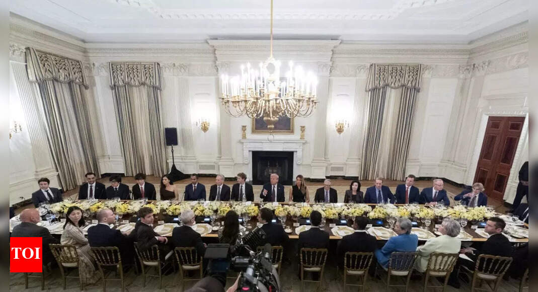 Donald Trumps High-IQ-Gruppe: Wie viele Tech-Giganten des indischen Ursachen waren beim Trumps Abendessen des Weißen Hauses-Namen und Profile | Weltnachrichten