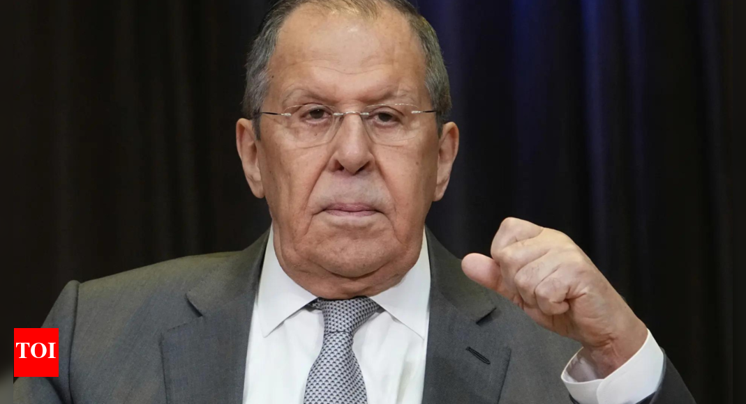„Ein echter Krieg“: Russisches FM Lavrov beschuldigt EU, NATO für den Ukraine -Konflikt; zitiert direkte Rolle