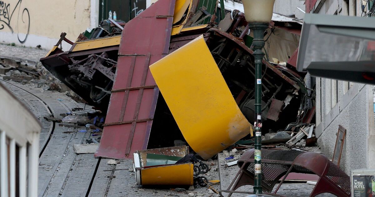 Lissabon Funicular Crash Update als erstes Opfer von Horror -Entgleisung namens | Welt | Nachricht