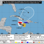 Der Monster-Tropensturm Melissa könnte zum Hurrikan der Kategorie 5 werden, mögliche Auswirkungen auf Sarasota?