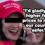 Die Leute haben wenig Verständnis für diesen Trump-Anhänger, der sagte, sie würden „gerne“ mehr für Lebensmittel bezahlen … bis sie die Rechnung bekamen